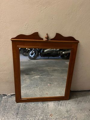 Mirror like new, height 89cm, length 74cm