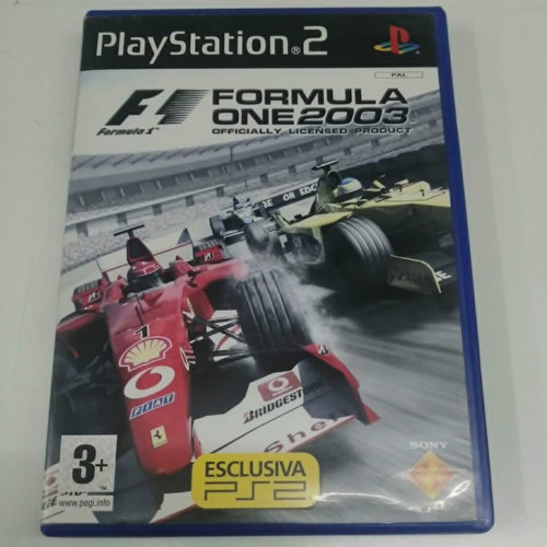 Formula One 2003 PS2 game used, English version