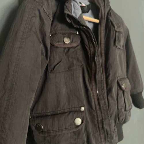 Urban Classics thick jacket like new, brown, for 5 years old