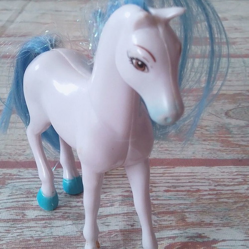 Barbie Doll Horse Blue Shoes S15 Mattel 2005 used