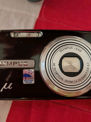 Olympus μ1200 ψηφιακή φωτογραφική μηχανή σαν καινούργιο με θήκη και κάρτα μνήμης