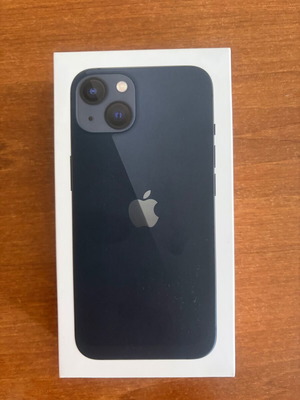 iPhone 13 128GB used, black, battery needs service, includes two fast charging cables