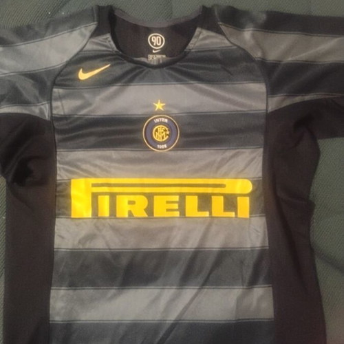 Inter football jersey used, official replica