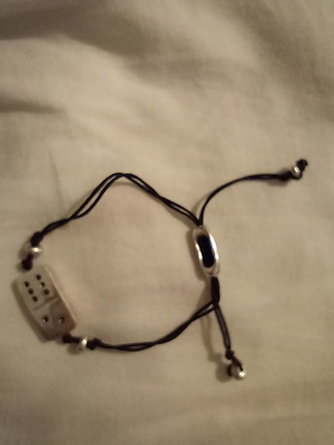 Women's bracelet like new, stainless steel