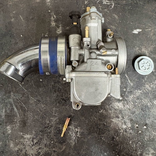 Carburetor PWK 22 like new with Nikme 22 neck and Apido filter