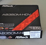 Motherboard με επεξεργαστή AB350M-AMD Ryzen 2200G σαν καινούργιο