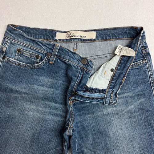 Blumarine women's jeans size 38 like new, blue