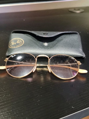 Ray Ban genuine glasses like new brown