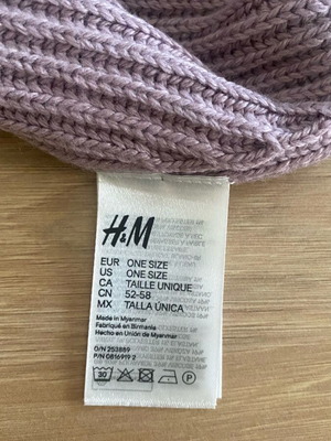 Σκούφος H&M μωβ σαν καινούργιος
