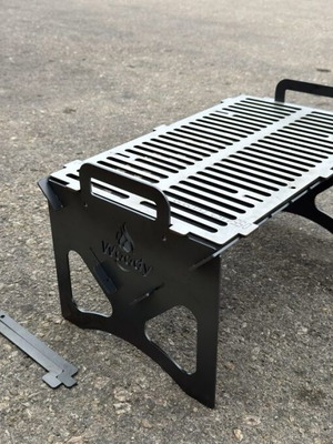 Portable camping bbq Woody new