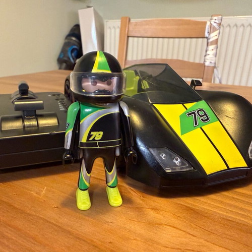 Playmobil RC turbo racer used, only for collectors