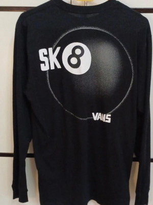 Vans long-sleeve shirt black, like new, size M