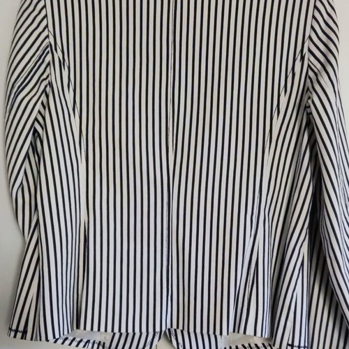 Italian summer jacket like new, size L, white and blue
