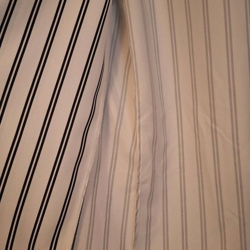Women's striped blazer jacket like new, size S, white-black