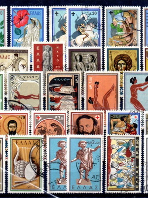 Γραμματόσημα Ελλάδα 1958-1963 μεταχειρισμένα, εκλεκτές εκδόσεις
