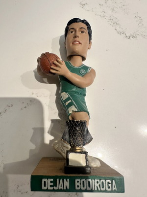 Bobblehead Dejan Bodiroga Panathinaikos basketball collectible like new