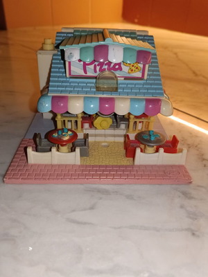 Polly Pocket Vintage 1993 Pizzeria μινιατούρα για παιχνίδι χωρίς φιγούρες