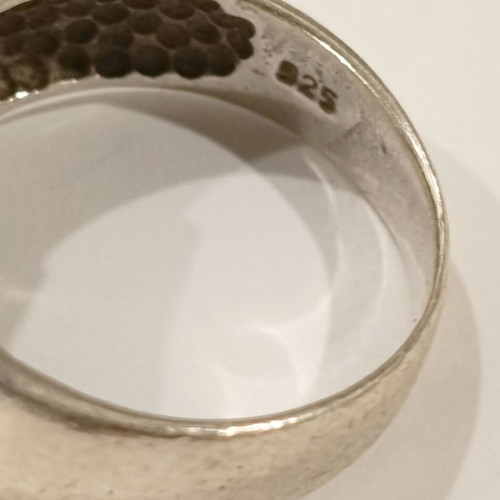 Silver ring 925 used, size 14 or 54
