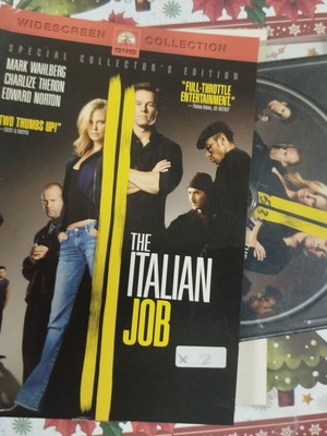 The Italian Job DVD used with Greek subtitles