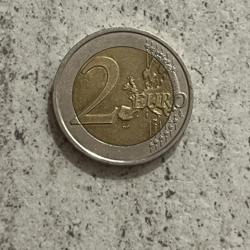Commemorative France 2 Euro Coin with Charles de Gaulle used