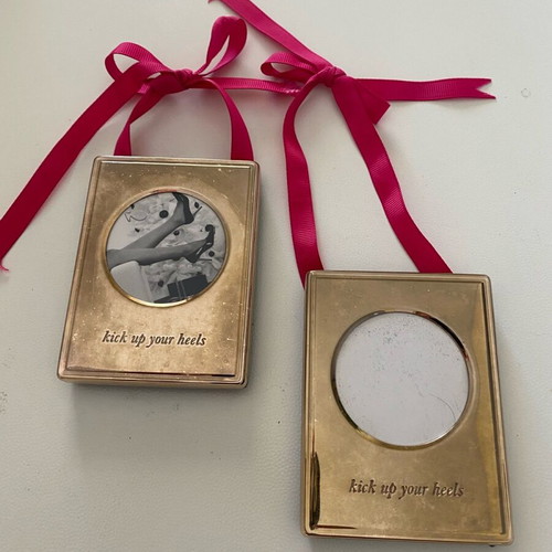 Kate Spade silver photo frames 7x10, set of 2, like new