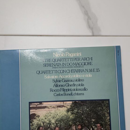 Paganini I Tre Quartetti Per Archi 3 LP Box Set like new, Italia