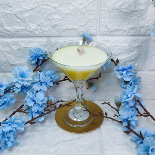 Soy Wax Candle Piña Colada Cocktail New