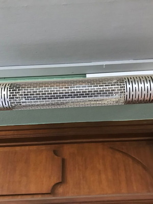 Infrared heating mirrors like new, set of 3 pieces
