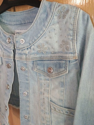 Mayoral denim jacket for 2-year-old girl