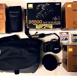 Nikon camera D5500 + extra