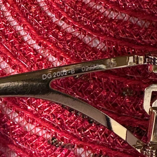 Vintage D&G mask sunglasses like new, brown and gold