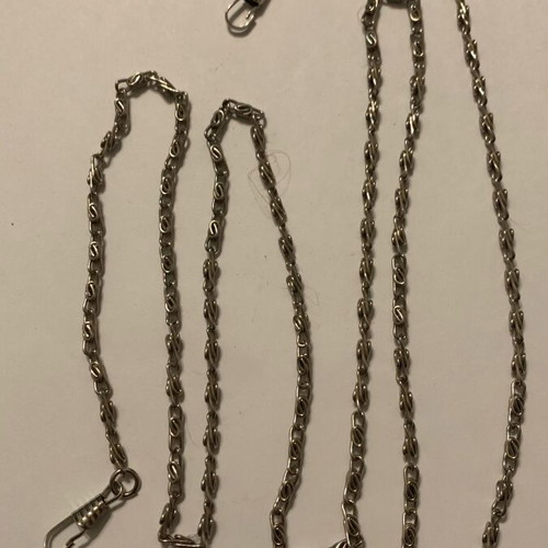 Chain for watches and keys new, 122 cm, Portugal