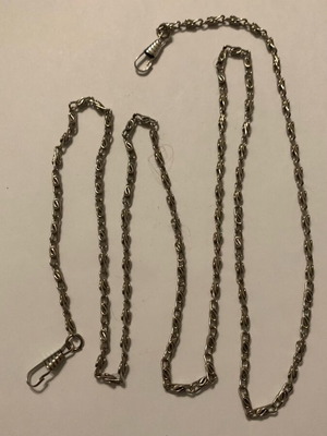 Chain for watches and keys new, 122 cm, Portugal