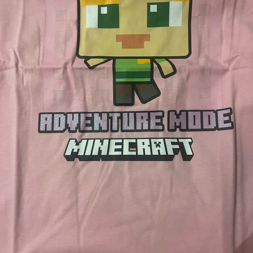 Minecraft νυχτικό κοριτσιών καινούργιο, ροζ