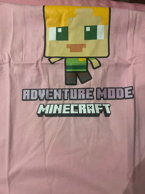Minecraft νυχτικό κοριτσιών καινούργιο, ροζ