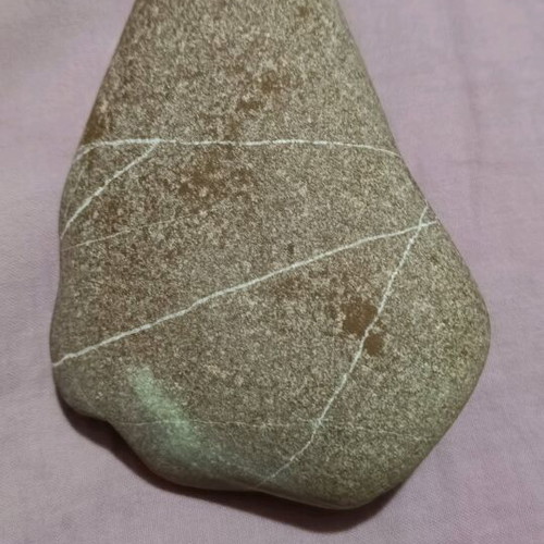 Painted stone with Patrick made to order