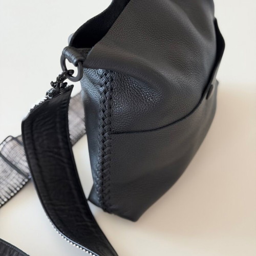 Callista leather crossbody bag black like new