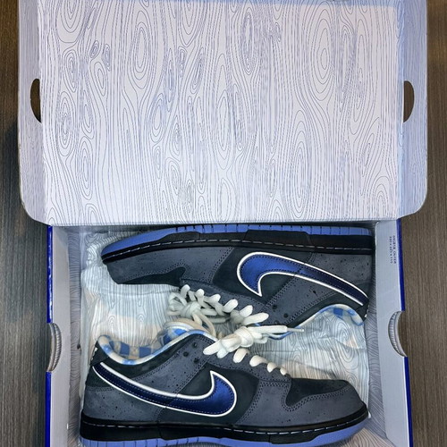 Nike SB Dunk Low Blue/Gray like new size 43 with box and extra laces