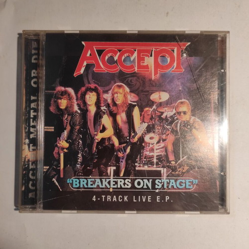 Accept Breakers on Stage EP CD like new, metal