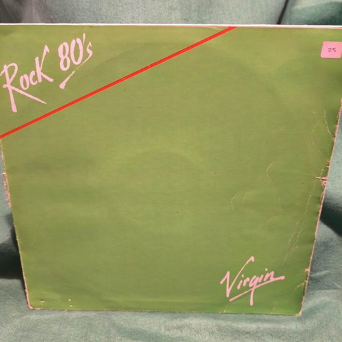 Rock 80's vinyl record used