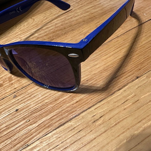 No Logo sunglasses used, blue
