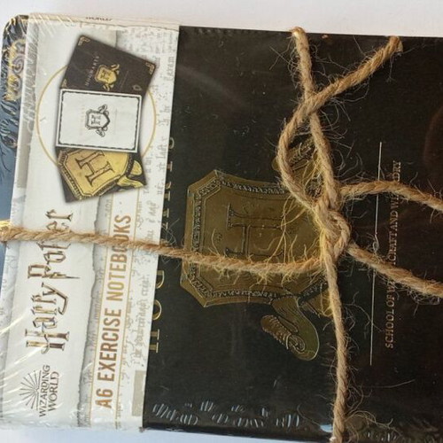 Harry Potter Set of 3 A6 Notebooks new