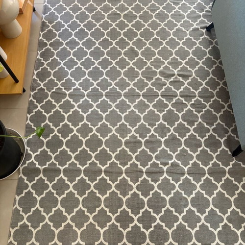 H&M Home cotton rug like new 140x200 cm