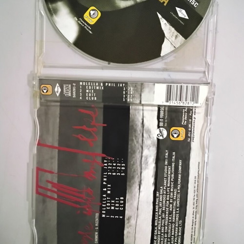 Gala Come Into My Life CD single, electronic