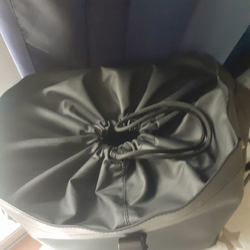 Rains backpack black waterproof used