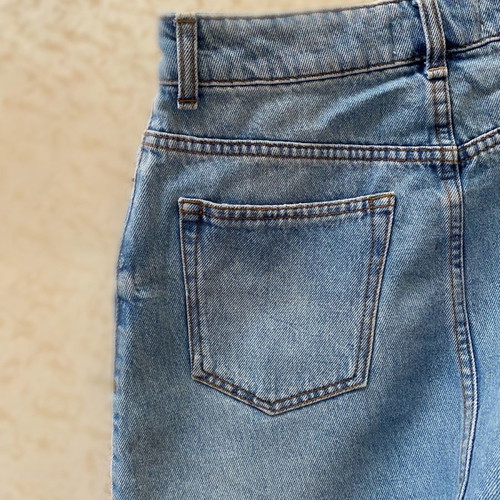 Denim short skirts size 34 and 36, pack of 10 or separate