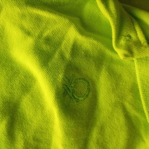 Benetton women's green blouse like new, size S