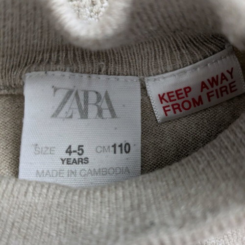 Zara turtleneck sweaters used, size 110 cm for ages 4-5