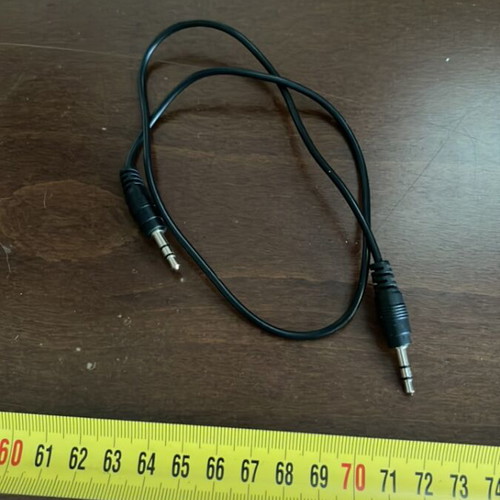 3.5mm Jack Cable Male to Male 50cm like new