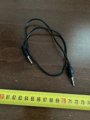 3.5mm Jack Cable Male to Male 50cm like new